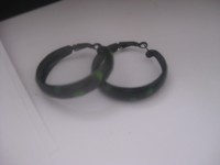 pendientes negros
